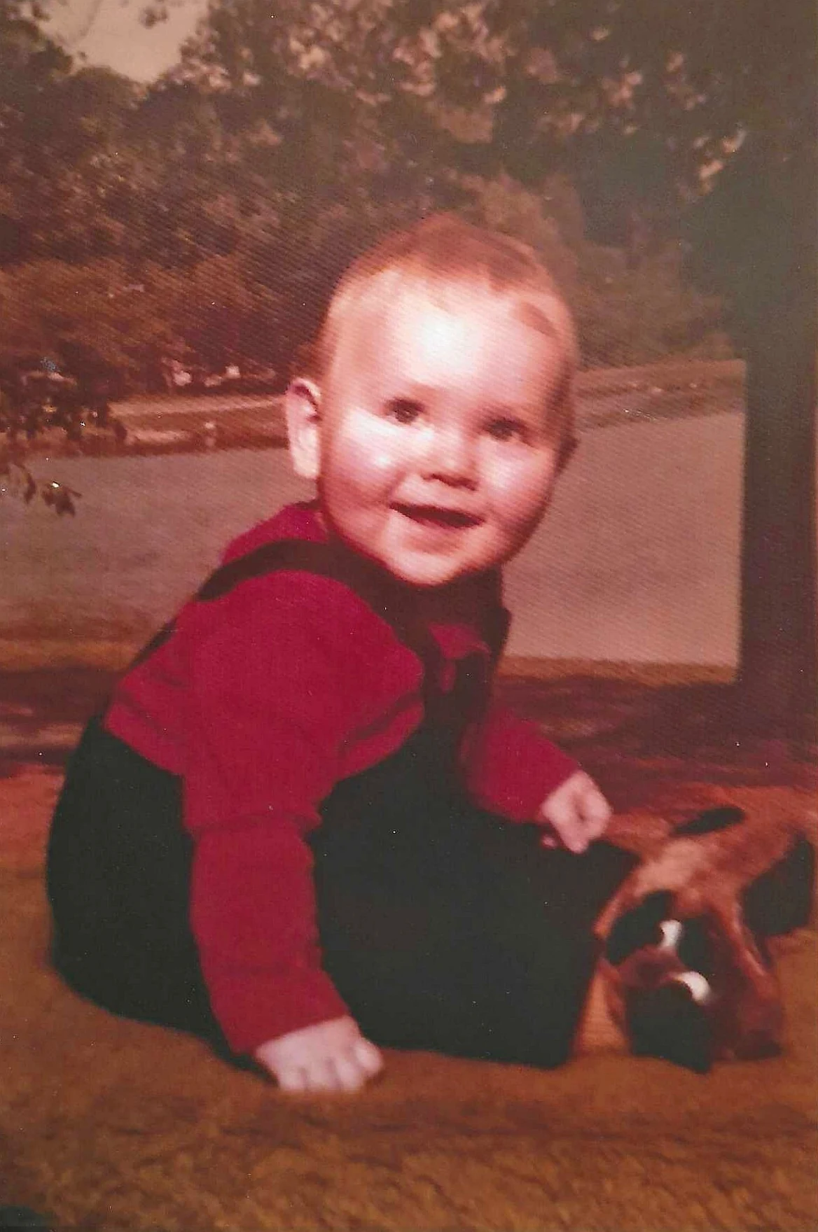 A childhood photograph of Richard